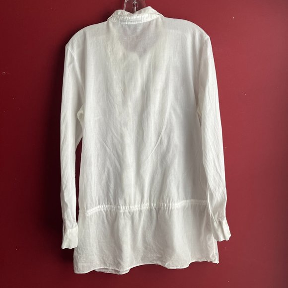 Nicole by Nicole Miller Drawstring Tunic Blouse - Picture 8 of 8